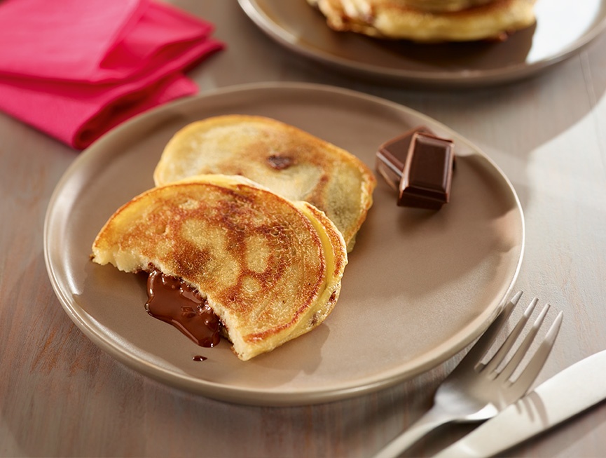 Pancakes chocolat