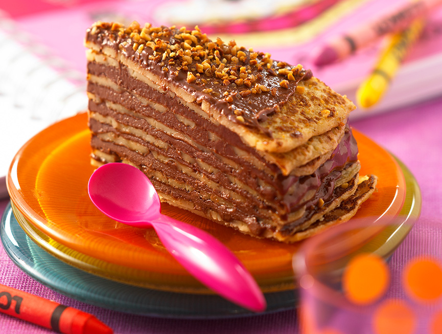 Gateau A La Pate A Crepe