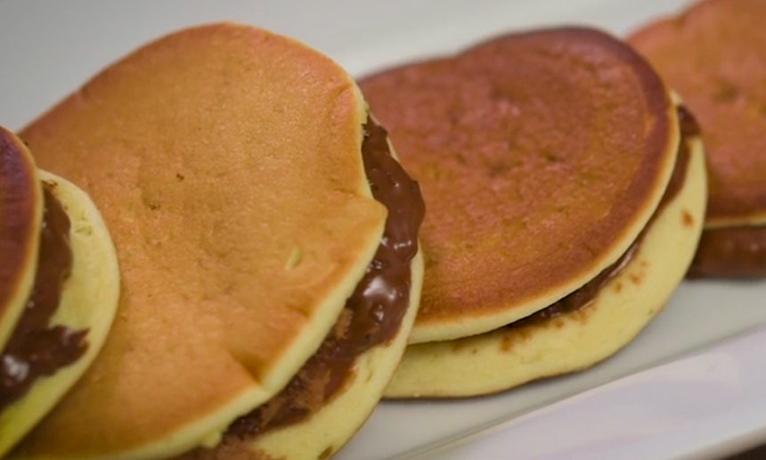 Pancakes en Macarons