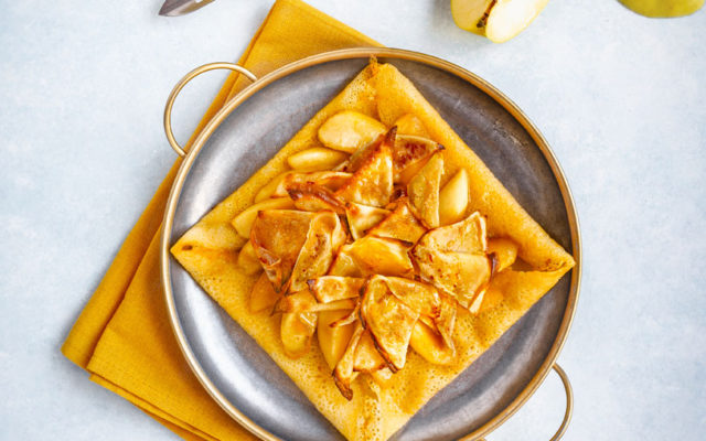 Crêpes Façon Croustade aux pommes